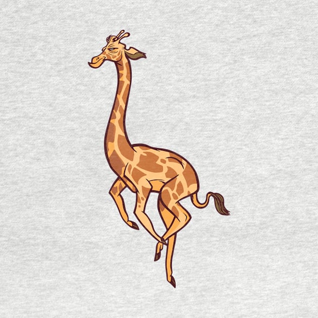 Giraffe lover funny kids by Midoart